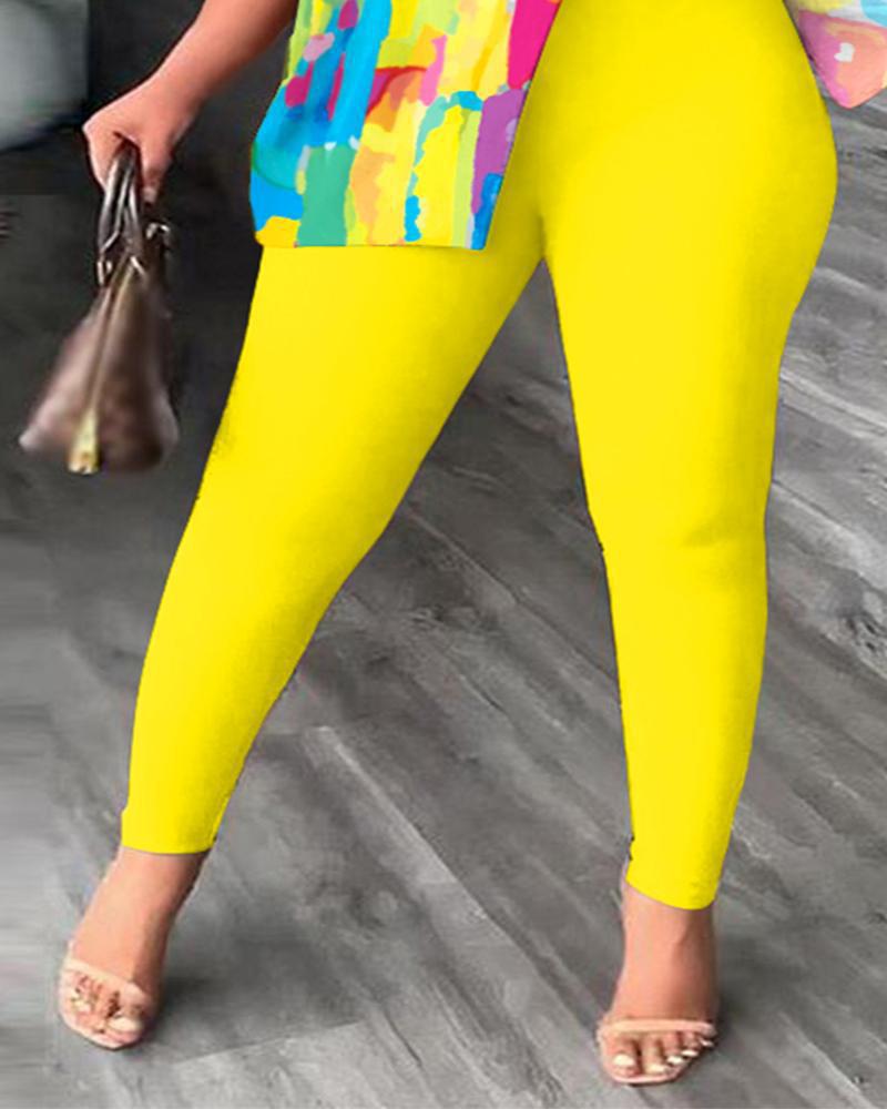 2024 Autumn Women's European & American Two-Piece Irregular Fashion Long Pants Set