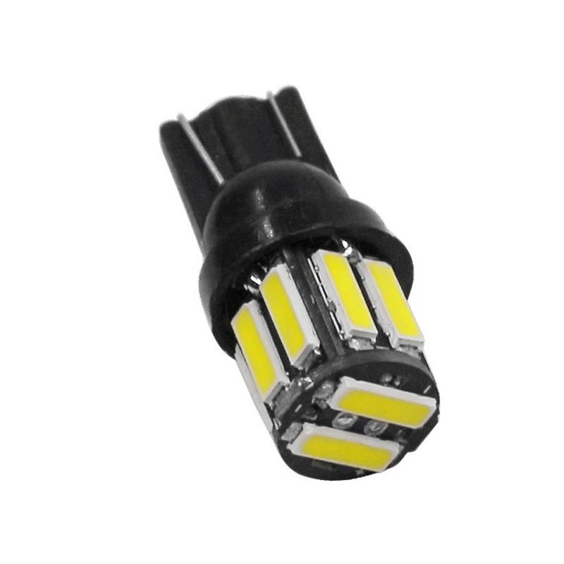 1 Ζεύγος Φώτα LED Αυτοκινήτου T10 7020 10smd Υψηλής Φωτεινότητας Λαμπτήρες Πορείας Φώτα Θέσης Φώτα Ανάγνωσης Πινακίδας Κυκλοφορίας