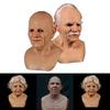 Realistická latexová maska starého muže pro maškarní kostým cosplay Halloween Vysoce kvalitní materiál