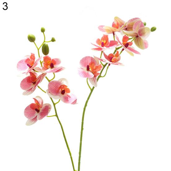 Pflegeleicht DIY Pflanze Lebendige Simulation Handwerk Geschenk Nützliche Gefälschte Phalaenopsis Blume Für Garten
