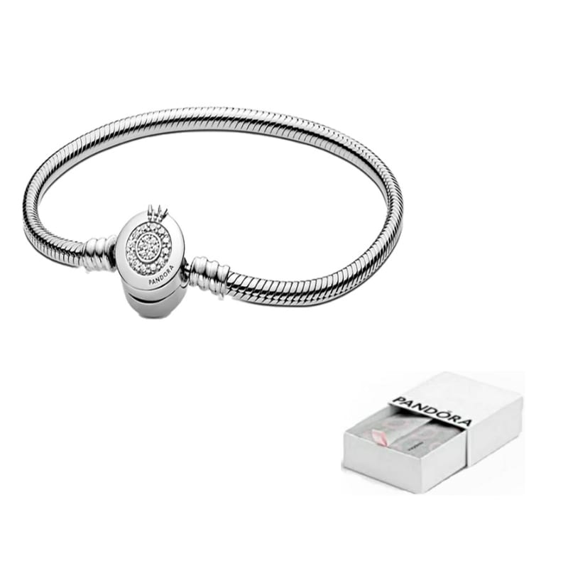 Pandora 925 Sterling Silver Bracelets Women's Silver 599046C01