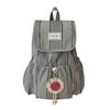 Schoolbag lightweight ins Japanese women's new campus backpack striped simple 1011 summer backpack high value student schoolbag