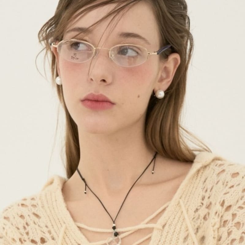 aora TRANSPARENT HEART NECKLACE #0025