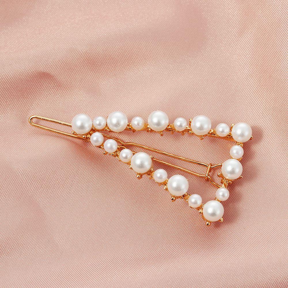 Elegant Headwear Hair Styling  Barrettes Women Pearls Hairpins Hair Clips Hairgrip