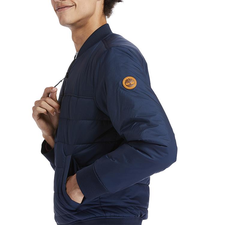 Timberland Wendbare Baumwolljacke Herren Jacken Tief-Saphirblau A2ET3-433