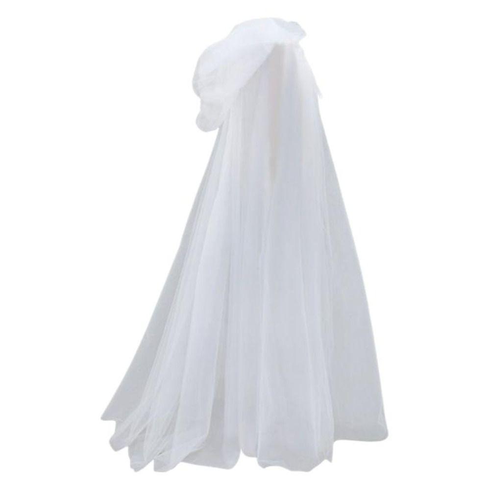 Dress Up Women Halloween Costume Lace Up Hooded Cloak Funny Mesh Ghost Cloak  Children