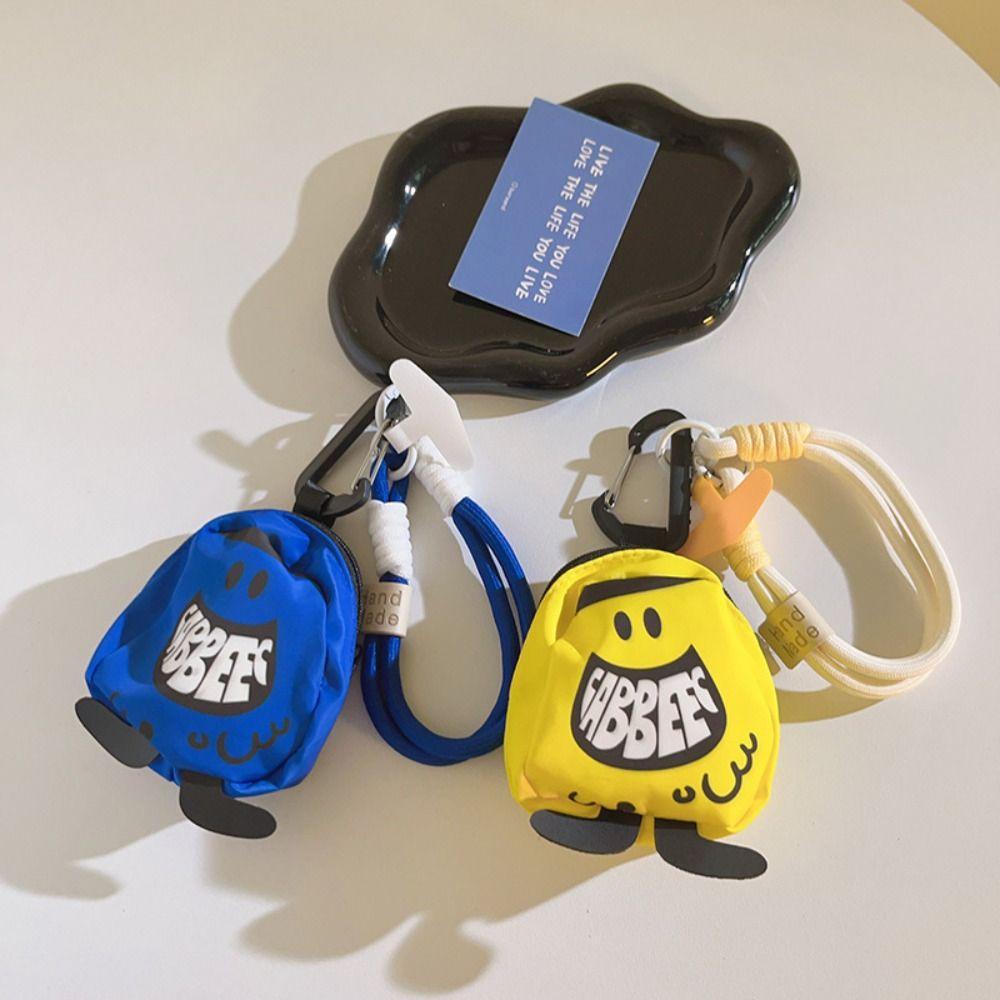 

Multifunctional Cartoon Keyhain Car Keying Phone Ring Pendant Mini Coin Bag Decorative Girl Toy розовый