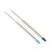 Ballpoint Pen Refills Compatible with Parker Pens Medium Point Blue Black Fade-Resistant Ink for Document Signature