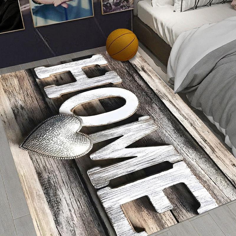 2D Flat Floor Mat for Multi-purpose Decoration in The Entrance Bedroom Kitchen and Bathroom Carpet for Homeroom Decor Area Rug