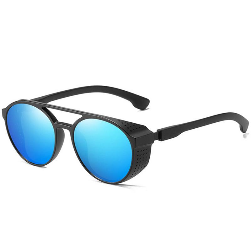 Anti-glare Oval Prescription Myopia Sunglasses Finished Male Female Colorful Lens Diopter Glasses 0 -0.5 -0.75 To -6.0