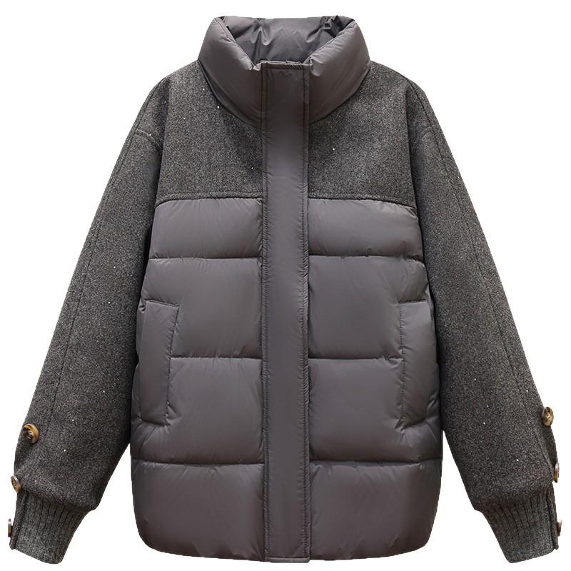 Down Cotton-padded Jacket Women's Winter New Design Thick Cotton-padded Coat