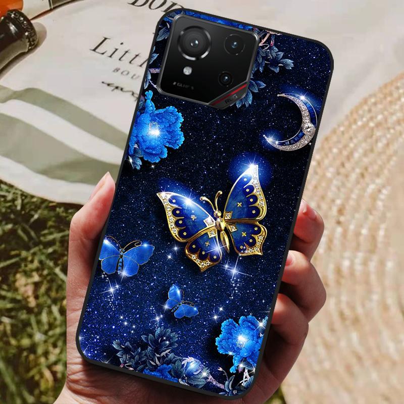 

For Asus ROG Phone 9 Case Soft TPU Silicone Back Cover for Asus ROG Phone 9 5G Phone Cases ROG9 AI2501 2025 Cute Cartoon Capa For ROG Phone 9