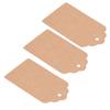 100 Pcs Clothing Tags Double Sided Kraft Paper DIY Craft Gift Tag with 30m Jute Twine for Wedding Christmas