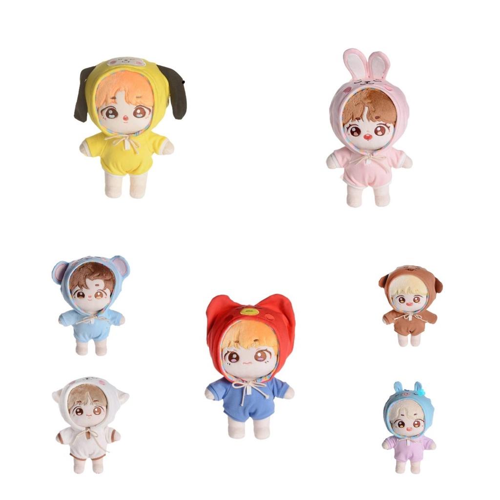Set Of 13 Plush Dolls Featuring Your Favorite K-pop Stars Perfect For Fans Of Bts Txt And More!