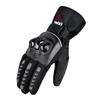 Winter Motorcycle Gloves Men Thick Fleece Lined Windproof Waterproof Riding With Knuckle Protection
