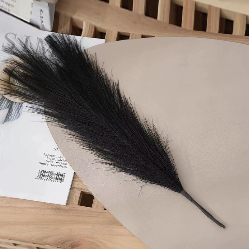 5Pcs 45cm Artificial Pampas Grass Bouquet Holiday Wedding Party Home Decoration Plant Simulation DIY Fake Flower Reed Boho