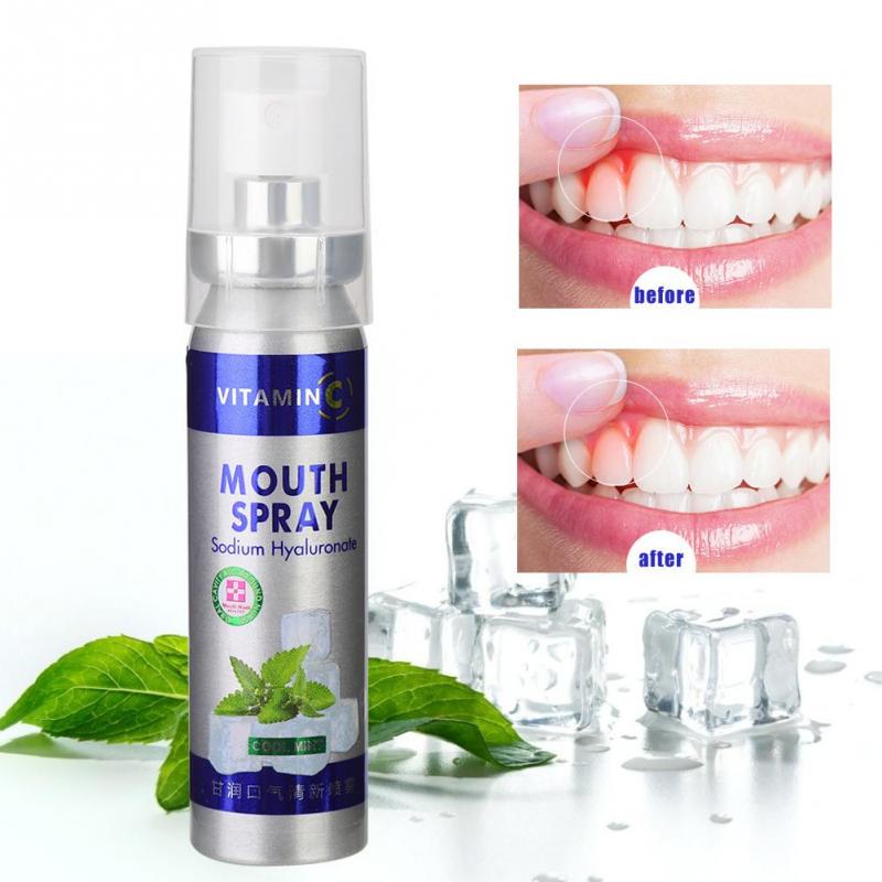 Buy Mint Flavor Breath Refreshing Mouth Spray Bad Breath Removal Oral