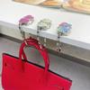 Bärbar Fjäril- Rosett Bordsväska Krok Mode Multifunktionell Vikbar Damväska Spänne Handväska Krok För Väskupphängning