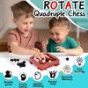 Track Logic Chess Fun Game Table Top Orbital Logic Chess Game Family-Child Intelligence Game 2 Player Strategy Board Games