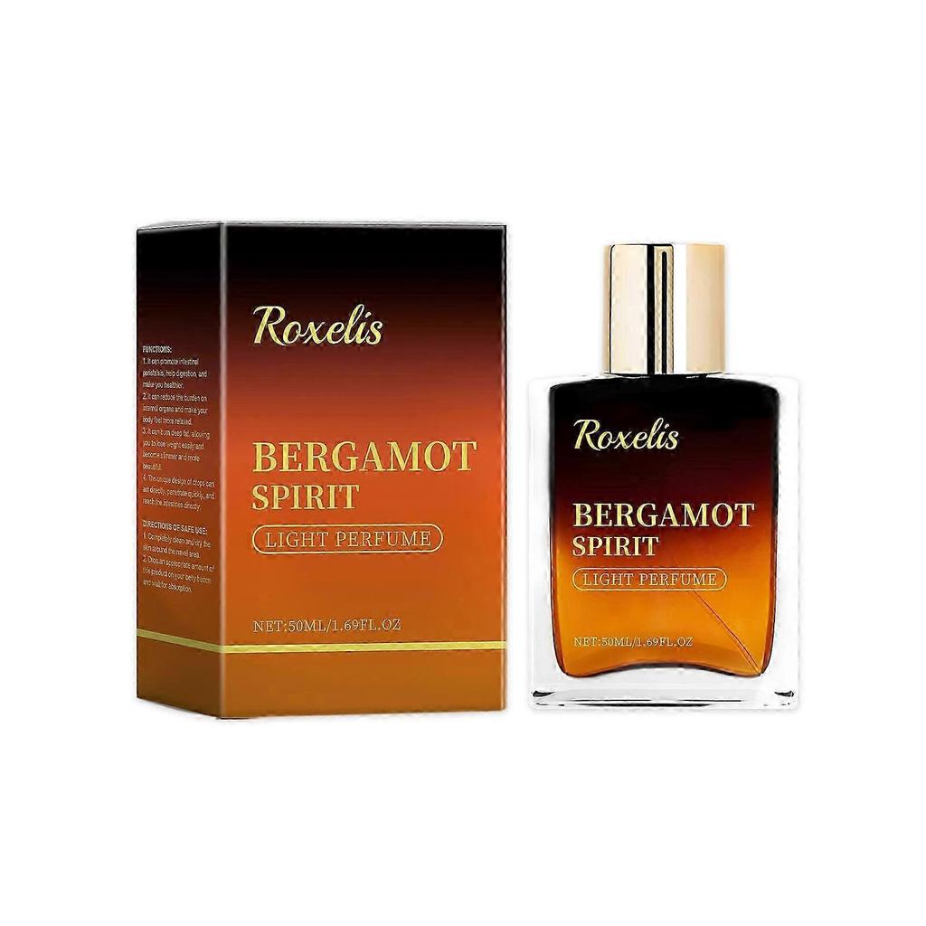 Bergamot Charm Perfume - Long-Lasting Fresh Citrus, Elegant & Spicy Scent, 50ml