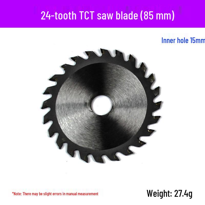 3" Mini Electric Circular Saw Blade for Wood, Plastic & Metal, Diamond Grinding Wheel, 85x10x12mm
