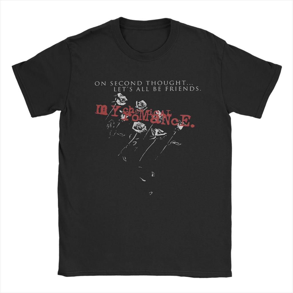 My Chemical Rounisexce Unisex Unisex T Shirts Vintage Punk Emo Rock Band Vintage Tees Short Sleeve TShirt 100 Cotton Summer Clothes