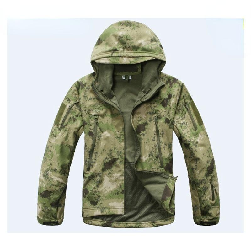 YEVHEV Camo Anzug Herren mit Kaputzen Lautlos Tarnkleidung Fleece Winddicht Wasserdicht für Jaden YEVHEV Camo Anzug Herren mit Kaputzen Lautlos Tarnkleidung Fleece Winddicht Wasserdicht für Jaden