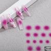 Blush Nail Art Sticker DIY Pink Polka Dot Nail Art Decal Nail Accessories