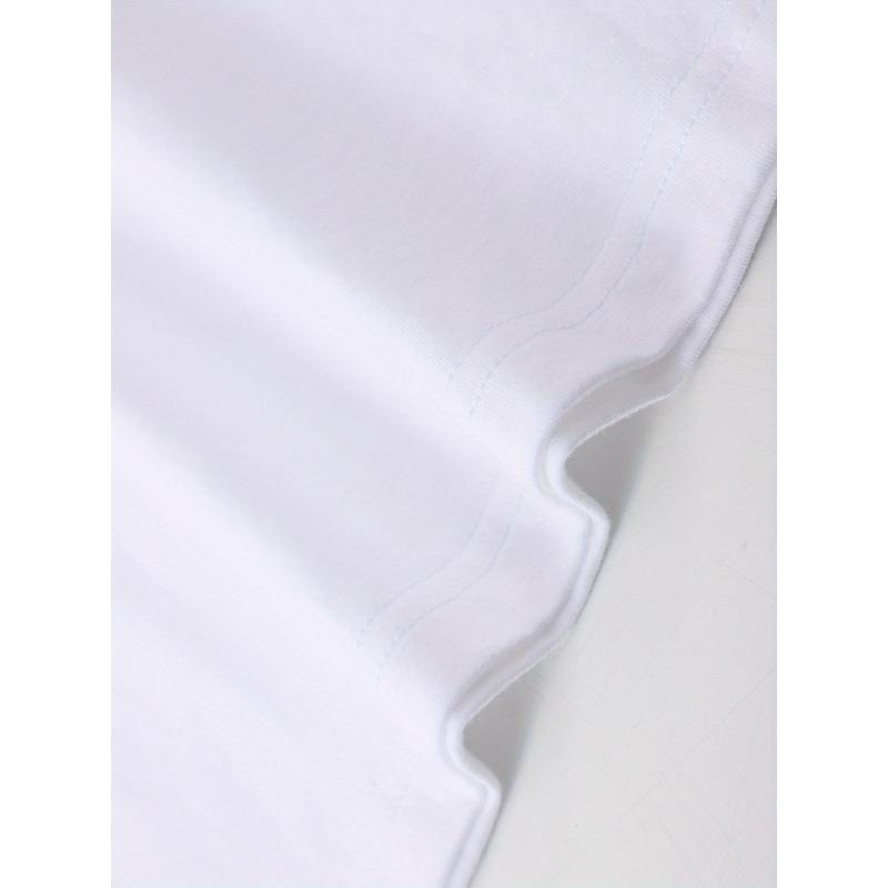 European sizes Creative Pattern Round Neck T-shirt, Pure Summer Trendy Short Sleeve, Casual Daily Style Tee Tops for Men