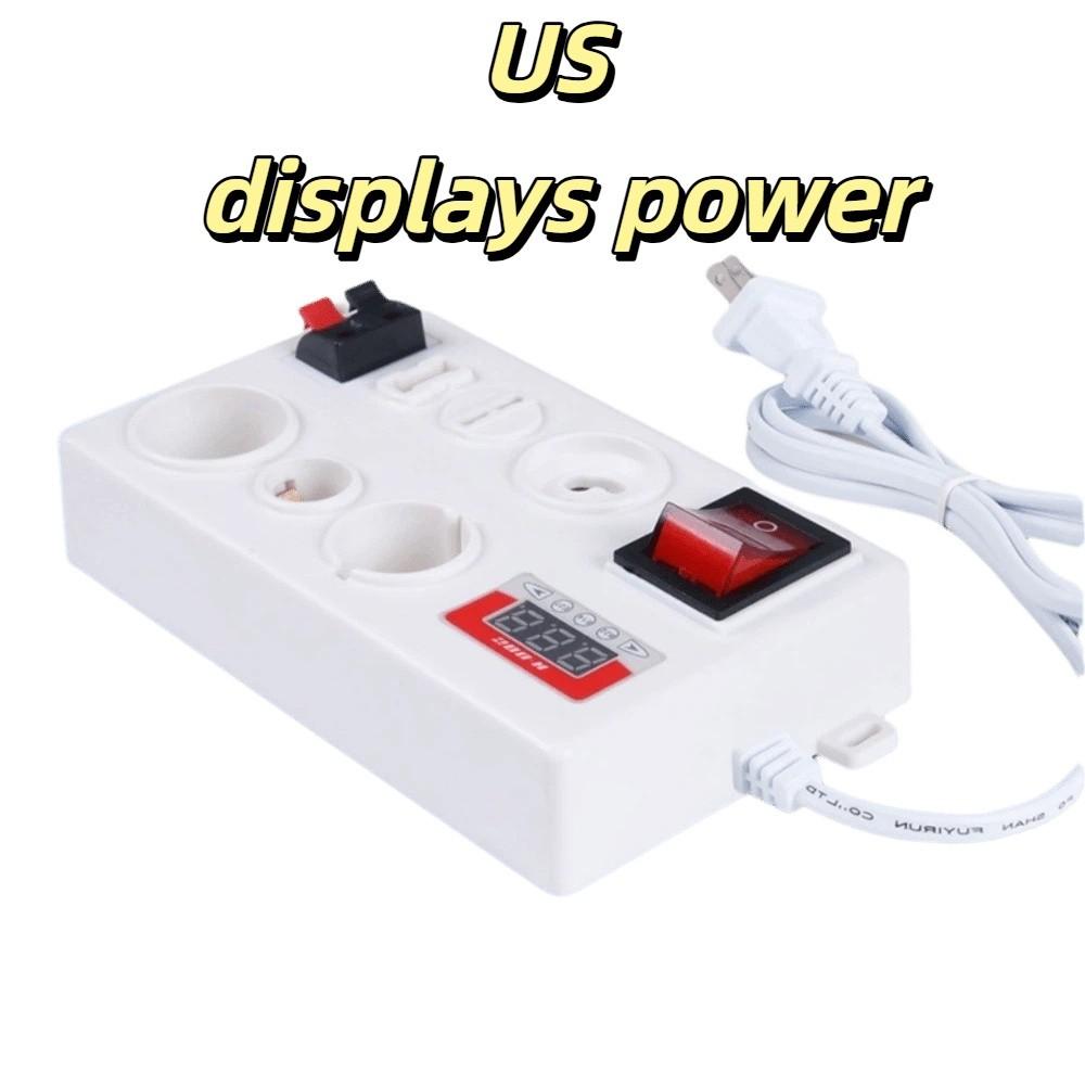 Accurate Measurement Lamp Tester Box Easy To Use Voltage Tester Electric Power Test