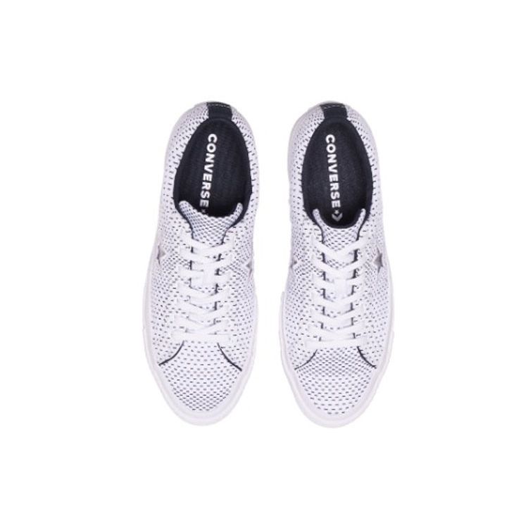 Converse One Star Polka Dot Low Top Canvas Sneakers Unisex Sneakers White 164605C