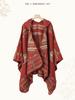 Men's & Women's Hooded Shawl Cape Cloak - Spring/Summer Scarf, Yunnan Xinjiang Tibet Style
