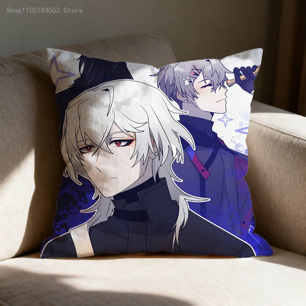 

A D-Date with D-Death Casper Pillow Case For Sofa Decor Car Office Room Printing Cushion Cover Decorations and Protector 30cmx30cm