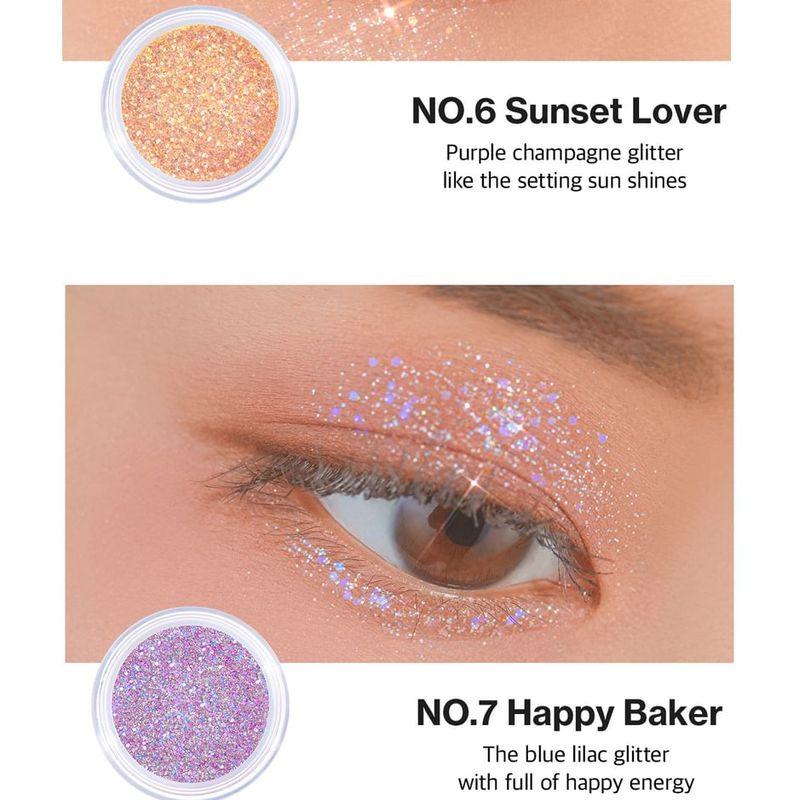 UNLEASHIA Lockerer Glitzer-Gel - 7 Farben