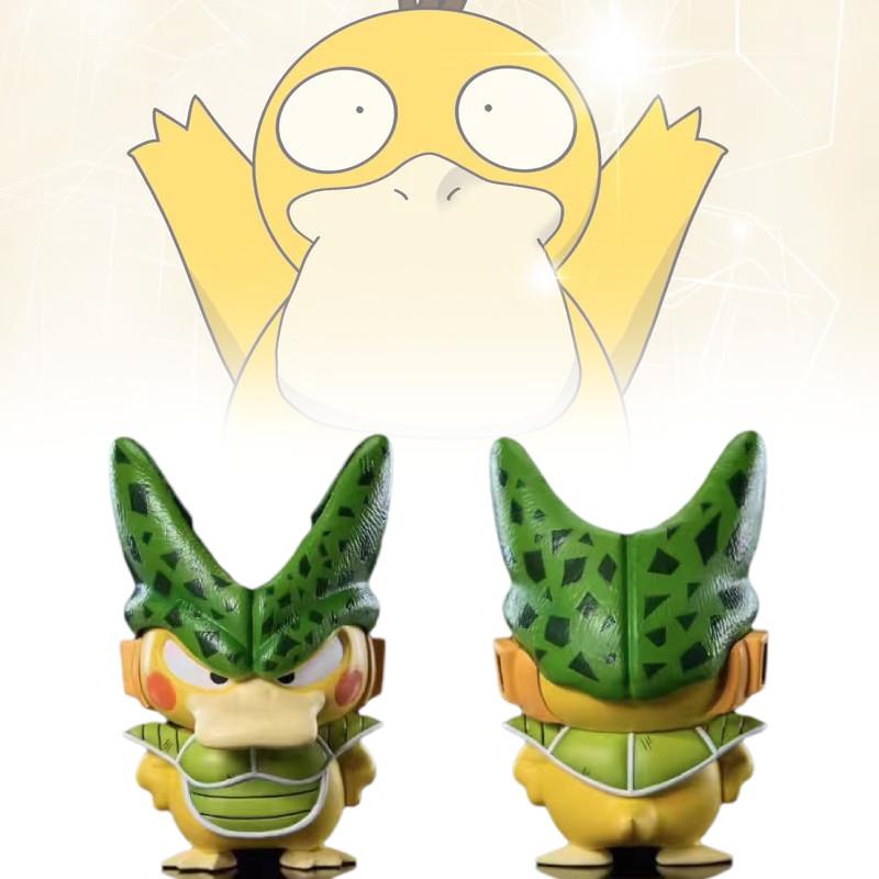 Adorable Saru Psyduck Car Decoration Collectible Figure For Stylish Desk Display