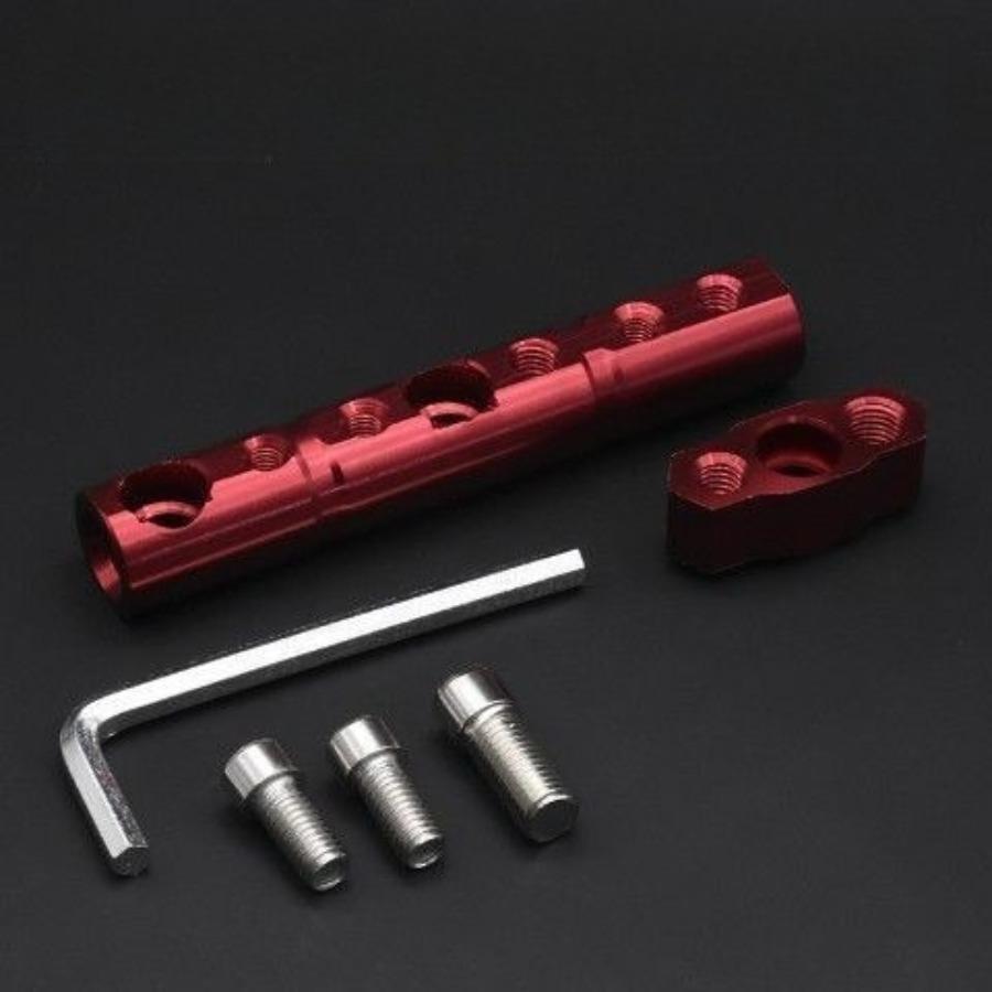 

Multi-Purpose Motorcycle Mirror Bracket Extender - Versatile Crossbar for Electric Bike Spotlight & Accessory Mounting