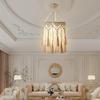 1PC Handmade Nordic Macrame Lamp Shade Natural Fiber Cord Chandelier Shade 75x30cm