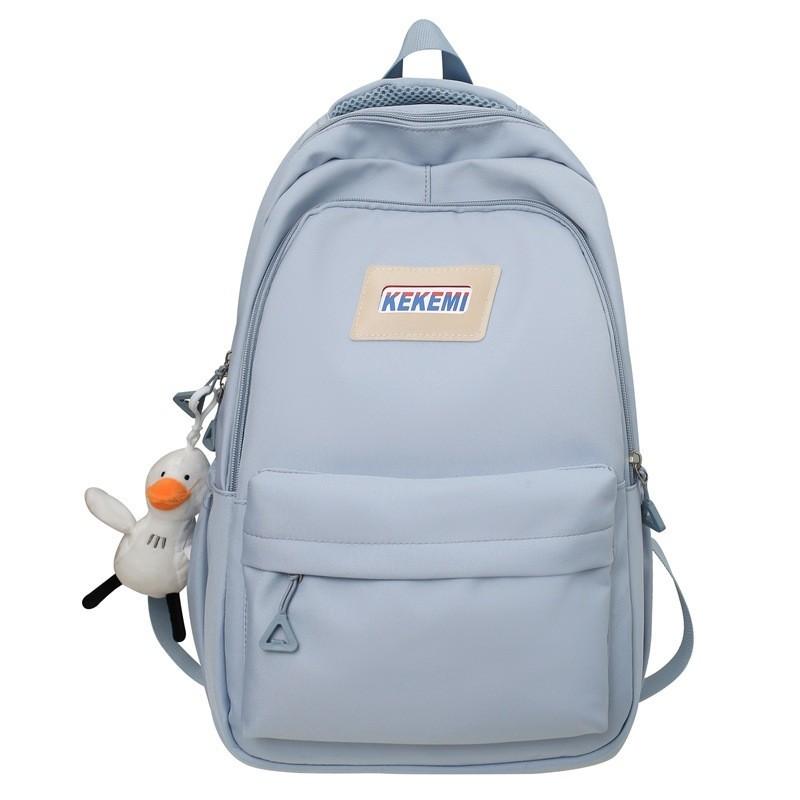 Stylish High School Students Double Shoulder Bag Large Capacity Book Bag Wholesale