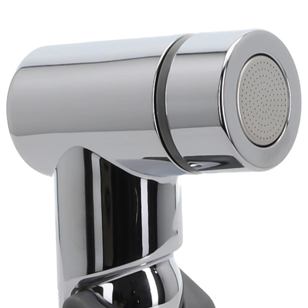 Hygienic Shower Toilet Bidet Sprayer Shower Head Handheld Toilet Bidet Douche Wall-mounted Double Outlet Bathroom Sprayer