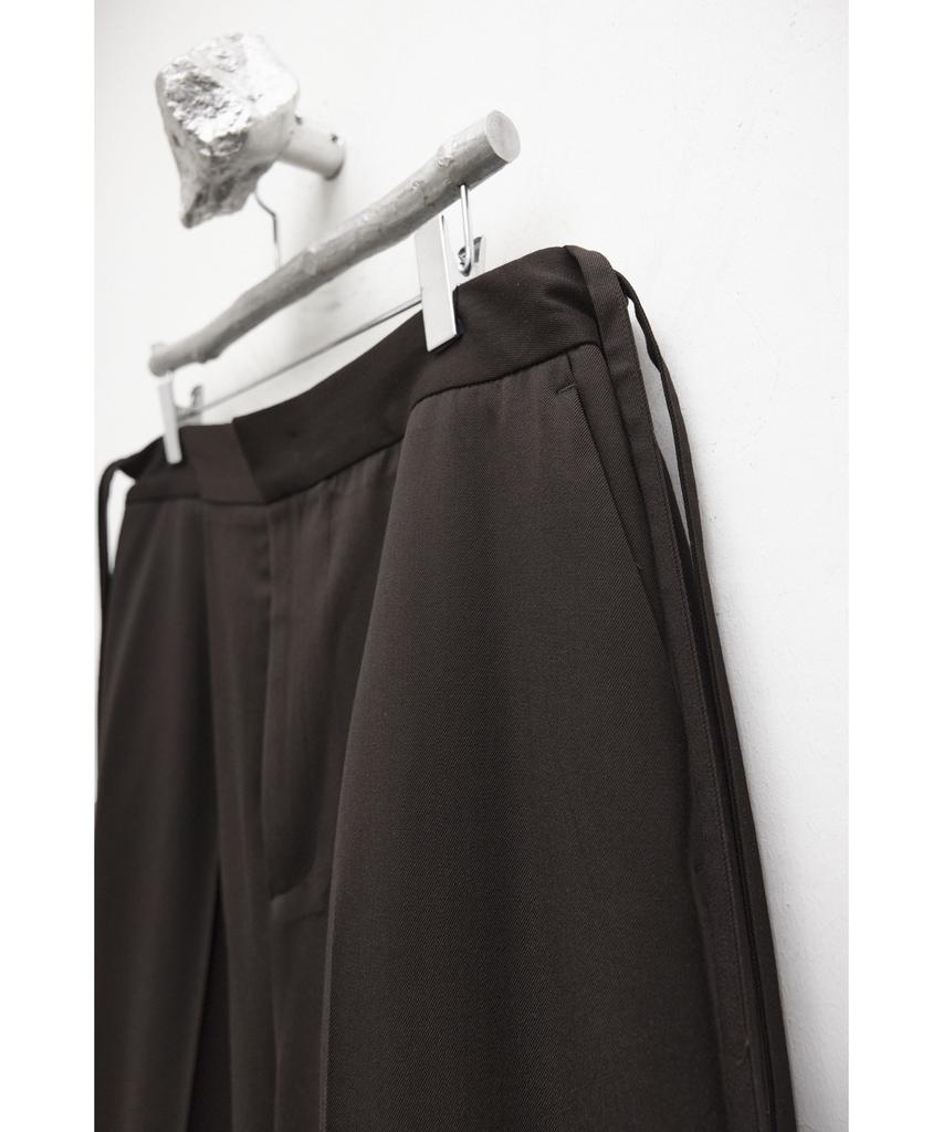 YOUTH String Wide Pants - Brown
