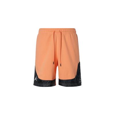 Colorblock Sports Basketball Shorts Men Bottoms Misty-Orange DM1862-835