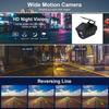 Aprilboy 12'' 4K Carplay&Android Auto Car DVR Dash Cam View Mirror Camera for Video Recorder Rearview Dash Cam 1080P Rear Camera