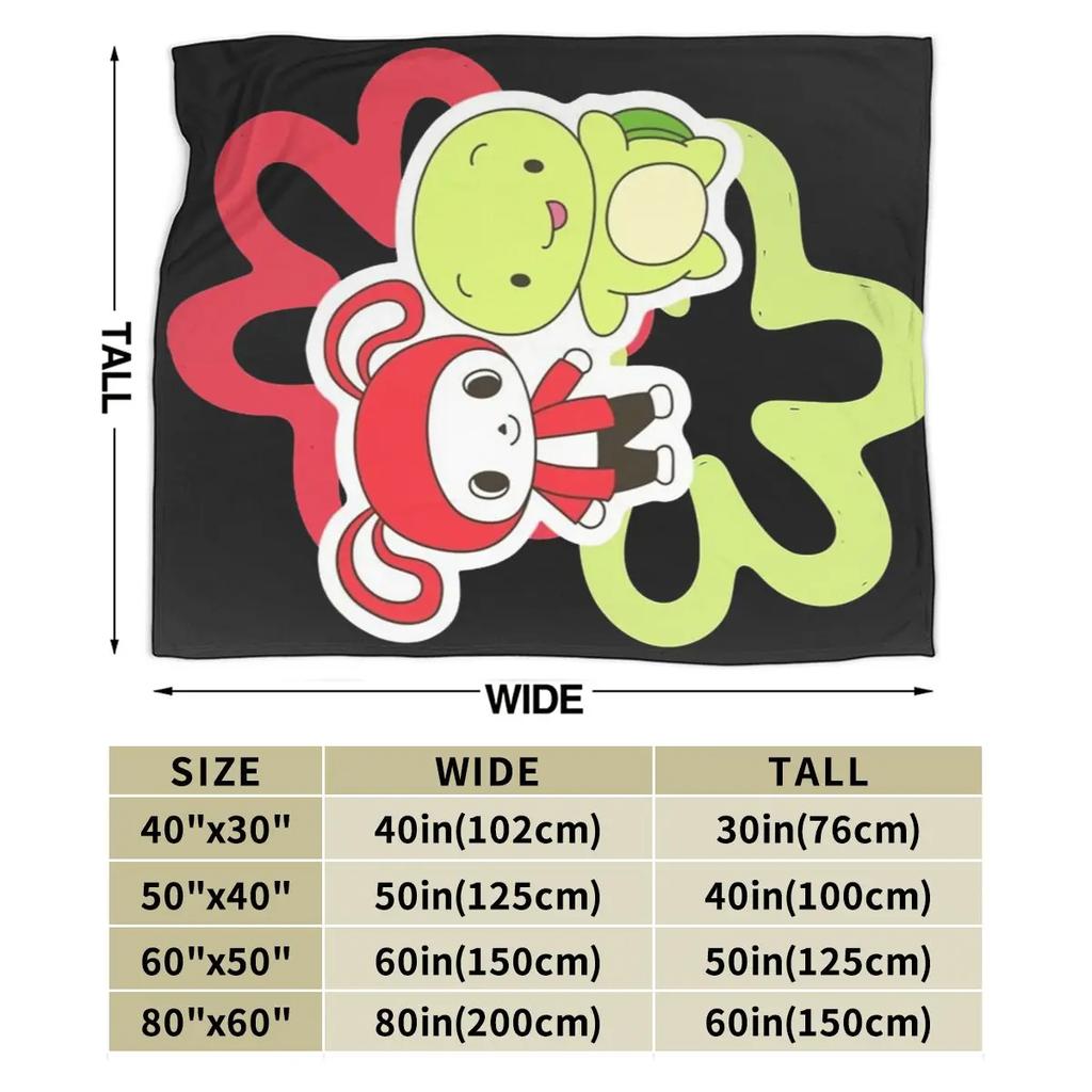 JJ MIKEY MAIZEN Blanket Soft Warm Flannel Throw Blanket Bedspread for Bed Living Room Picnic Travel Home Couch