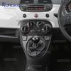 Für Abarth 595/695/Fiat 500C 2012-2015 Für Fiat 500 2008-2015 Weicher Kohlefaser-Aufkleber LHD RHD Manuell Auto AT/MT Auto-Schaltknauf