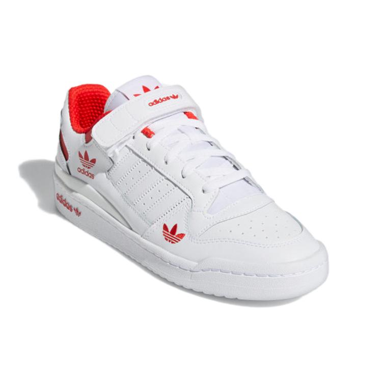 Adidas Forum Low 'Cloud White Red' H01674