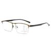 Progressive Multifocus Computer Reading Glasses  Retro Metal Prescription Blue Light Blocking for Men and Women Eyeglasses