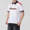 Puma Sportlich Lässig Colorblock Polo Kurzarm T-Shirt Unisex Oberteile Weiß 633644-02