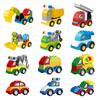 Compatible with LEGO Duplo: Versatile Engineering Cars & Creative Building Blocks - Educational Toy for Kids