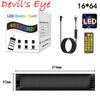 LED Matrix Pixel Panel Display Screen Flexible RGB Car Pattern Graffiti Scrolling Text Animation Shop Reminder Light Bluetooth