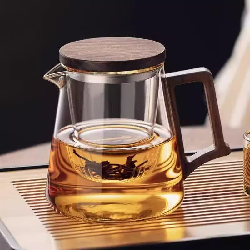 Heat-Resistant Glass Teapot